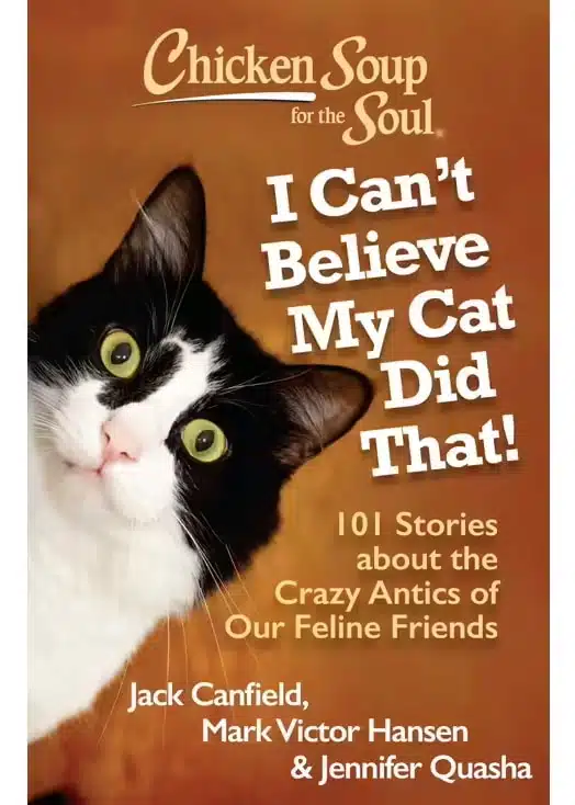 Chicken Soup for the Soul: I Can’t Believe My Cat Did That I-Cant-Believe-My-Cat-Did-That-101-Stories-About-the-Crazy-Antics-of-Our-Feline-Friends-book.jpg